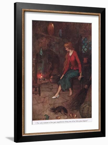 The Only Membrant of Her Past-Warwick Goble-Framed Giclee Print