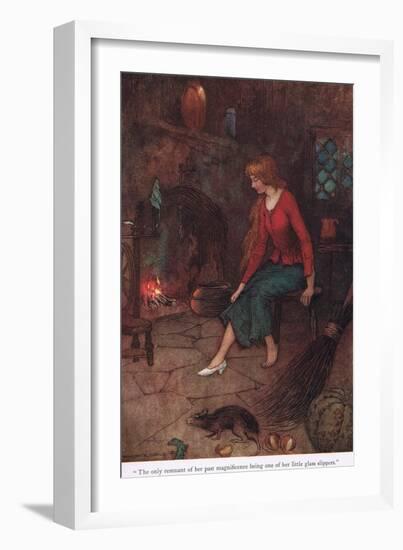 The Only Membrant of Her Past-Warwick Goble-Framed Giclee Print