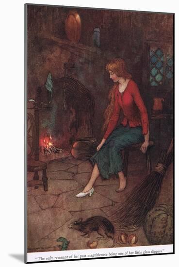 The Only Membrant of Her Past-Warwick Goble-Mounted Giclee Print