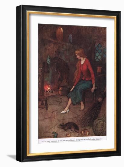 The Only Membrant of Her Past-Warwick Goble-Framed Giclee Print