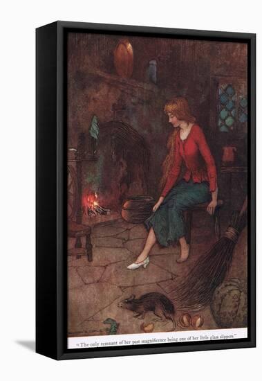 The Only Membrant of Her Past-Warwick Goble-Framed Premier Image Canvas