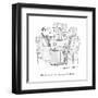"The only thing that's never going away is Joni Mitchell." - New Yorker Cartoon-Victoria Roberts-Framed Premium Giclee Print