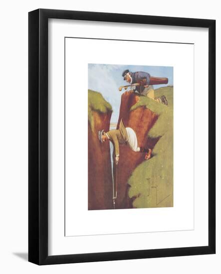 The Only Way!-Charles Crombie-Framed Premium Giclee Print