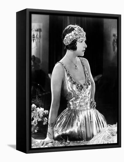 The Only Woman, Norma Talmadge, 1924-null-Framed Stretched Canvas