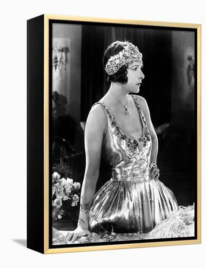 The Only Woman, Norma Talmadge, 1924-null-Framed Stretched Canvas