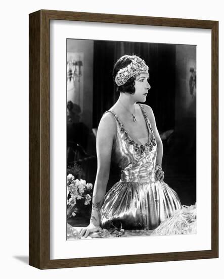 The Only Woman, Norma Talmadge, 1924-null-Framed Photo