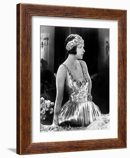 The Only Woman, Norma Talmadge, 1924-null-Framed Photo