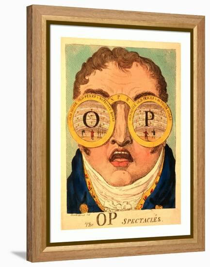 The Op Spectacles-null-Framed Premier Image Canvas