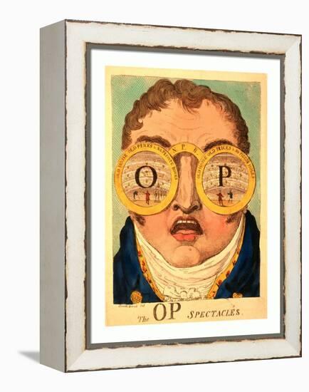 The Op Spectacles-null-Framed Premier Image Canvas