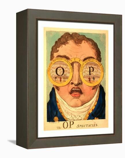 The Op Spectacles-null-Framed Premier Image Canvas