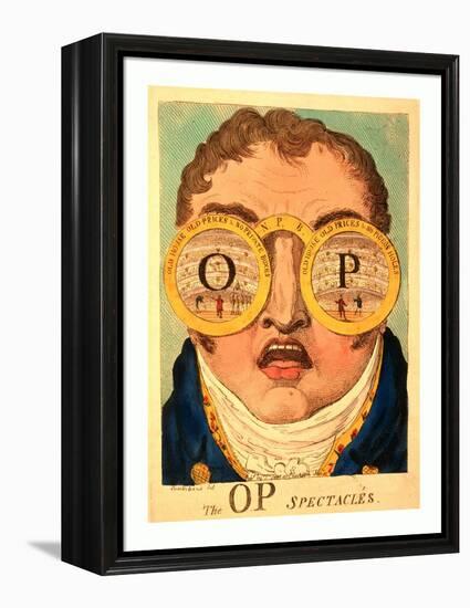 The Op Spectacles-null-Framed Premier Image Canvas