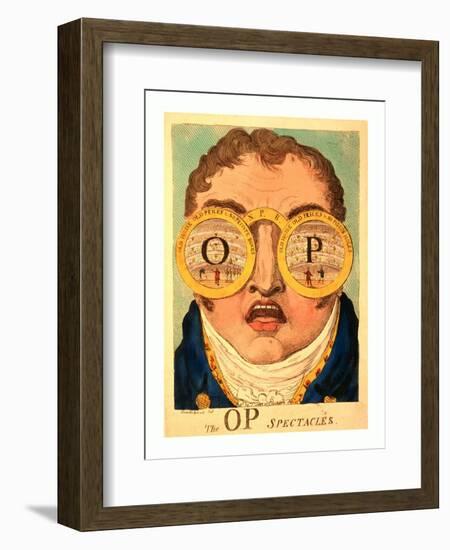 The Op Spectacles-null-Framed Premium Giclee Print