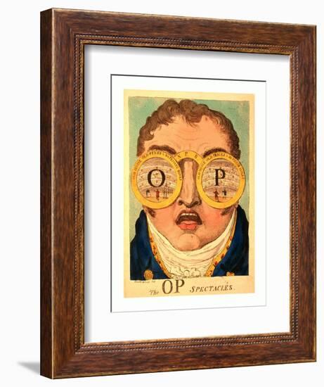 The Op Spectacles-null-Framed Premium Giclee Print