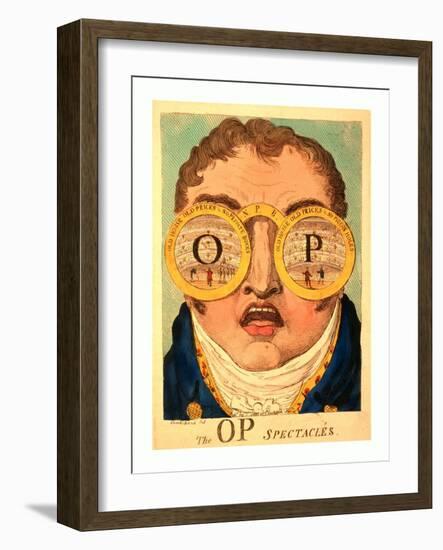 The Op Spectacles-null-Framed Giclee Print