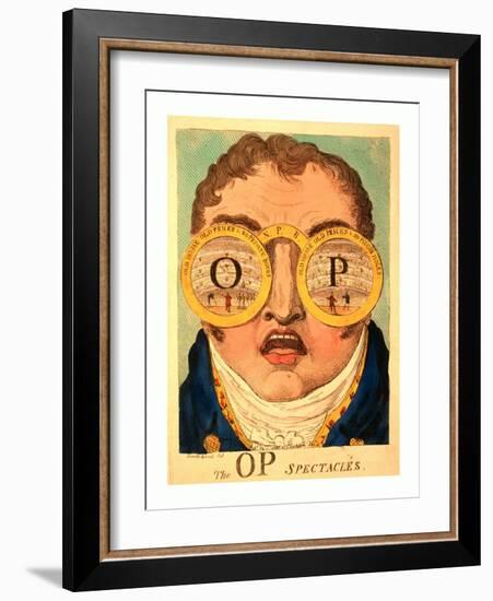 The Op Spectacles-null-Framed Giclee Print