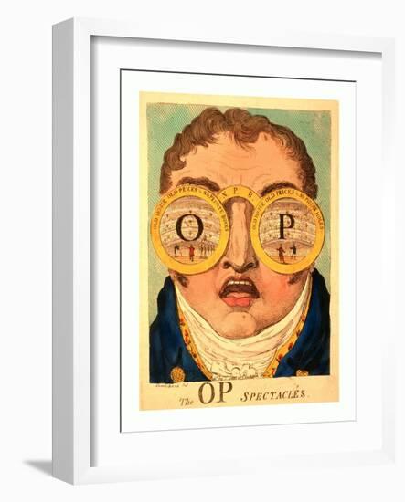 The Op Spectacles-null-Framed Giclee Print