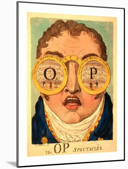 The Op Spectacles-null-Mounted Giclee Print