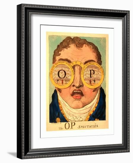 The Op Spectacles-null-Framed Giclee Print