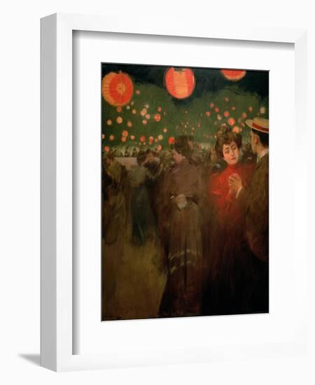 The Open-Air Party, c.1901-02-Ramon Casas i Carbo-Framed Premium Giclee Print