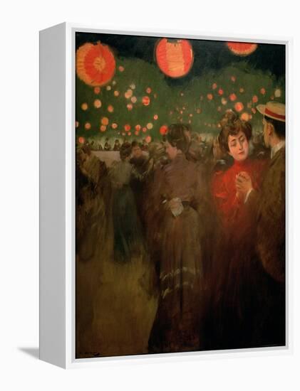 The Open-Air Party, c.1901-02-Ramon Casas i Carbo-Framed Premier Image Canvas