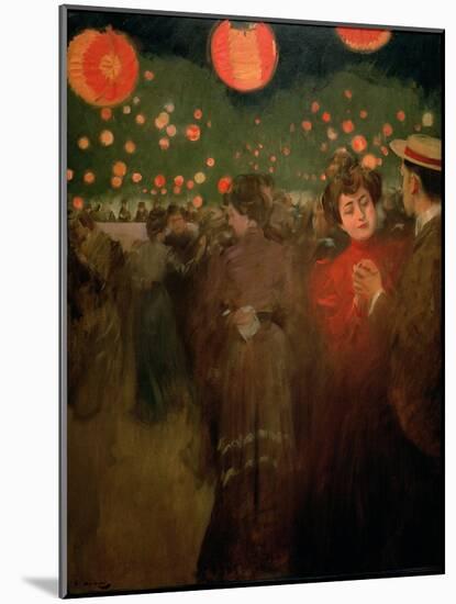 The Open-Air Party, c.1901-02-Ramon Casas i Carbo-Mounted Giclee Print