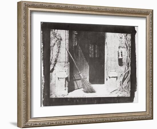 The Open Door, March, 1843-William Henry Fox Talbot-Framed Photographic Print