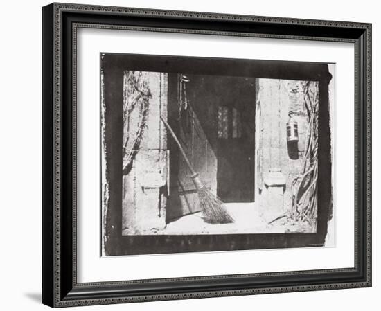 The Open Door, March, 1843-William Henry Fox Talbot-Framed Photographic Print