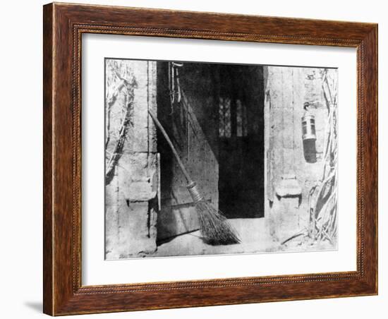 The Open Door-William Henry Fox Talbot-Framed Giclee Print