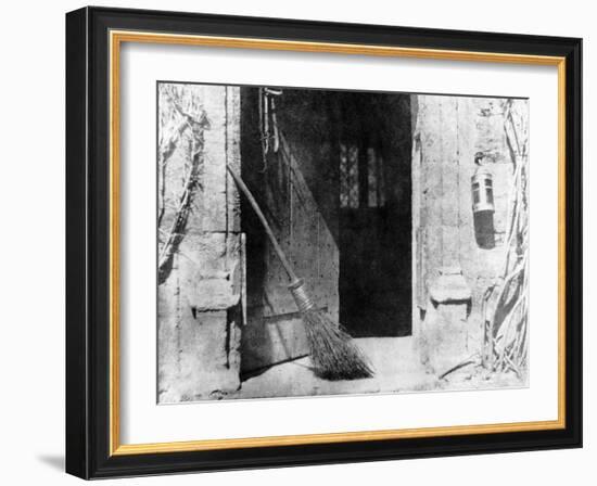 The Open Door-William Henry Fox Talbot-Framed Giclee Print