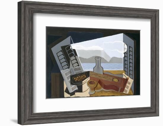 The Open Window, 1921-Juan Gris-Framed Art Print