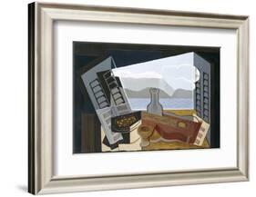 The Open Window, 1921-Juan Gris-Framed Art Print