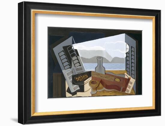 The Open Window, 1921-Juan Gris-Framed Art Print