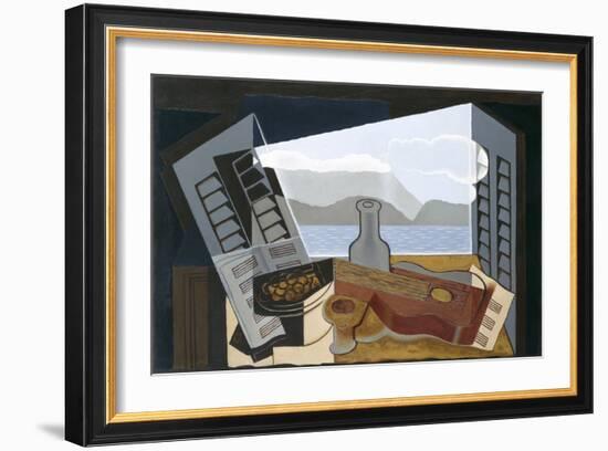 The Open Window, 1921-Juan Gris-Framed Art Print