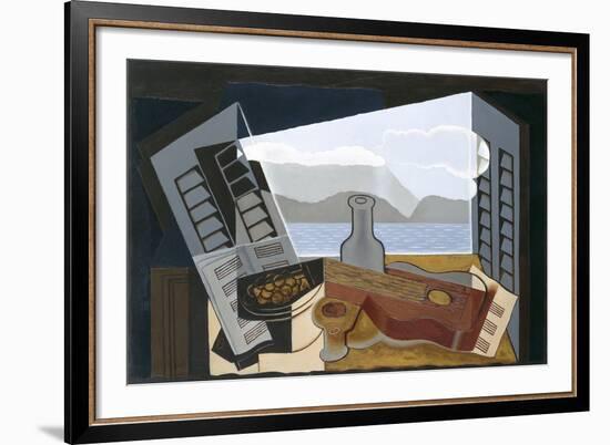 The Open Window, 1921-Juan Gris-Framed Art Print