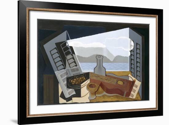 The Open Window, 1921-Juan Gris-Framed Art Print