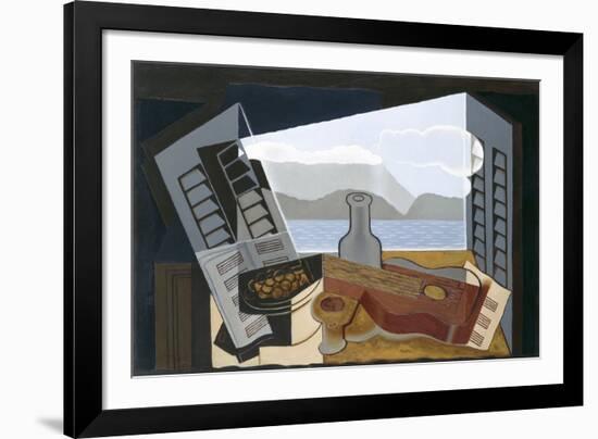 The Open Window, 1921-Juan Gris-Framed Art Print