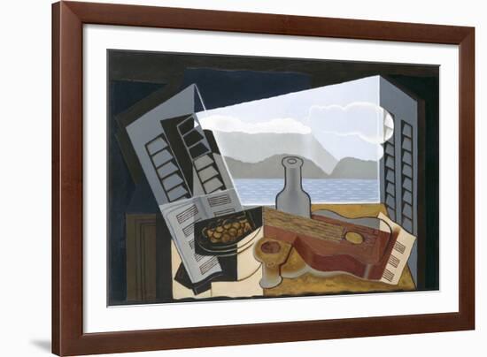 The Open Window, 1921-Juan Gris-Framed Art Print