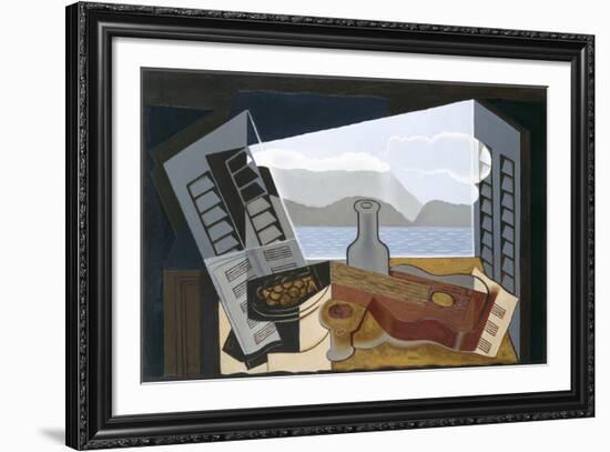 The Open Window, 1921-Juan Gris-Framed Art Print