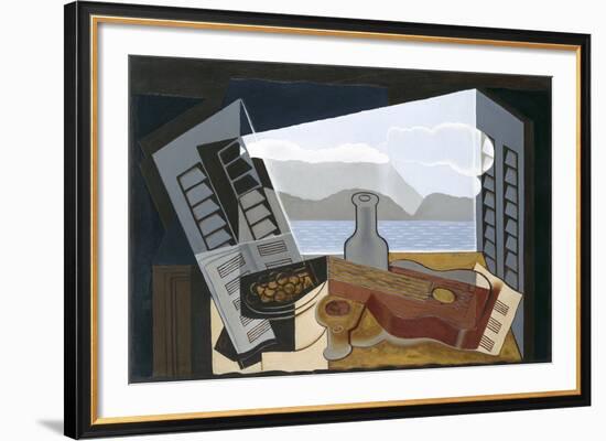 The Open Window, 1921-Juan Gris-Framed Art Print