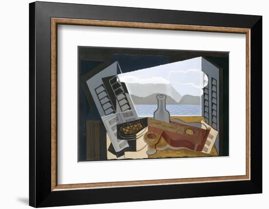 The Open Window, 1921-Juan Gris-Framed Giclee Print