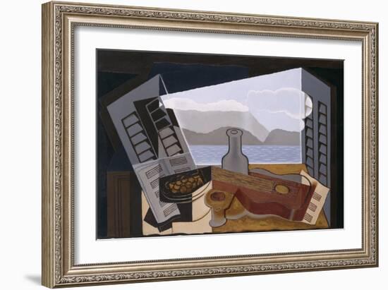 The Open Window, 1921-Juan Gris-Framed Giclee Print