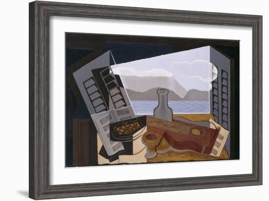 The Open Window, 1921-Juan Gris-Framed Giclee Print