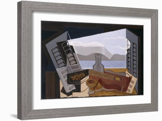 The Open Window, 1921-Juan Gris-Framed Giclee Print