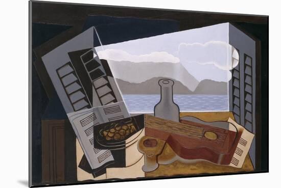 The Open Window, 1921-Juan Gris-Mounted Giclee Print