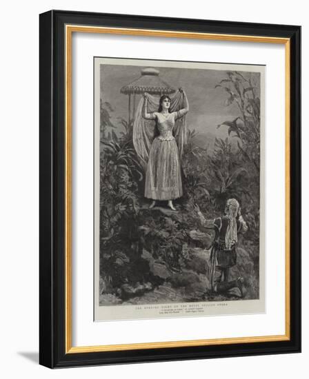 The Opening Night of the Royal Italian Opera-Arthur Hopkins-Framed Giclee Print