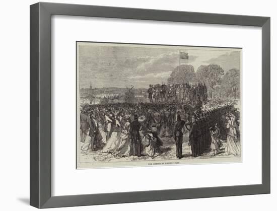 The Opening of Finsbury Park-null-Framed Giclee Print