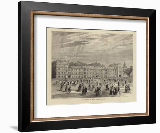 The Opening of Keble College, Oxford-null-Framed Giclee Print