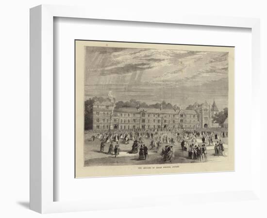 The Opening of Keble College, Oxford-null-Framed Giclee Print