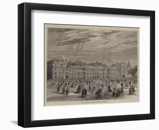 The Opening of Keble College, Oxford-null-Framed Giclee Print