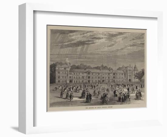 The Opening of Keble College, Oxford-null-Framed Giclee Print